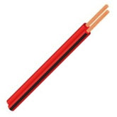 0.3mm2 twin flex black & red cable rvb2*0.3